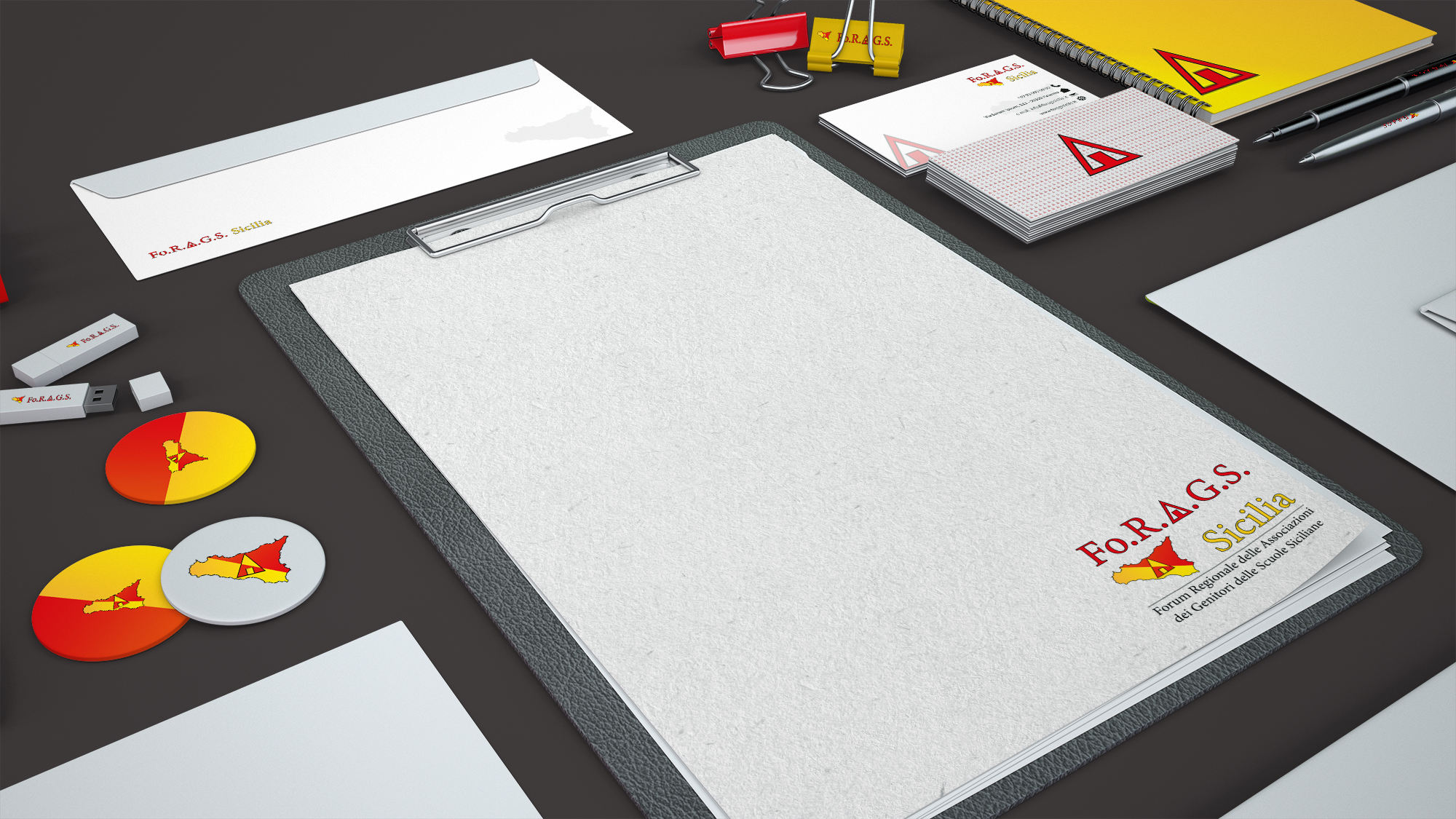 Visual design Project Remake brand identity Forags