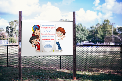 Visual design Project 'Connected generations' L'Insieme Famiglia ONLUS